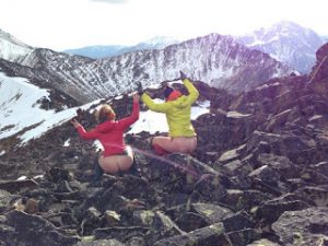 Peeing in the Woods Backcountry Squatters pic