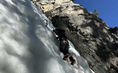 Ice Climbing w/ Jaime